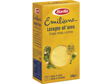 barilla emiliane pasta alluovo lasagne 500gr